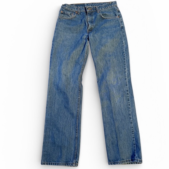 Levi's Denim - Vintage 516 Levi’s Blue Jeans 34X32. Unisex. Made in Canada.